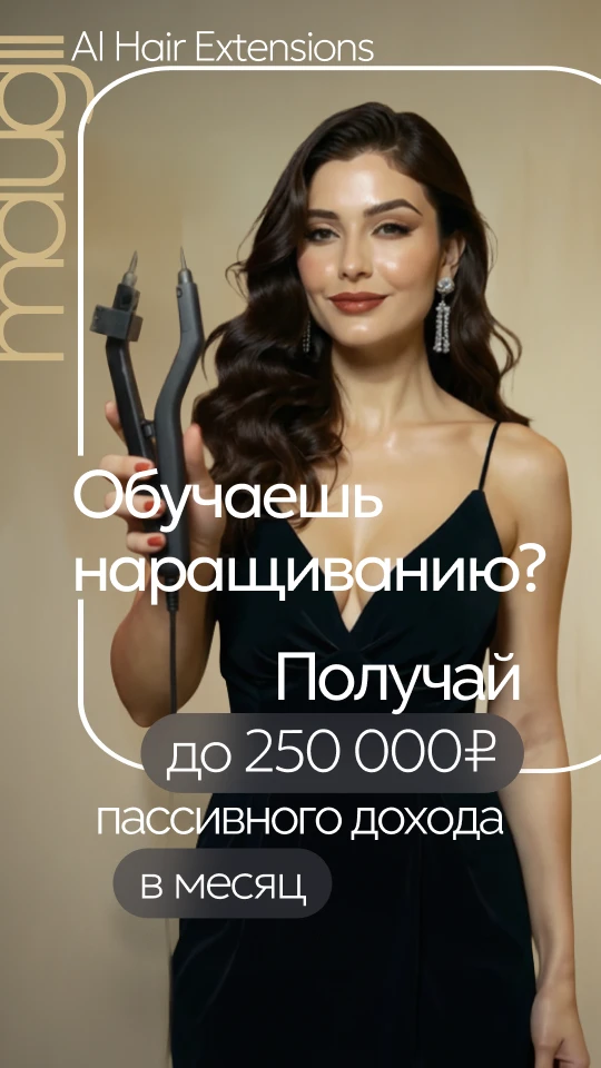 Скриншот демо AI Hair Extension Bot