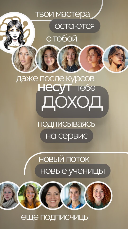 Скриншот демо AI Hair Extension Bot